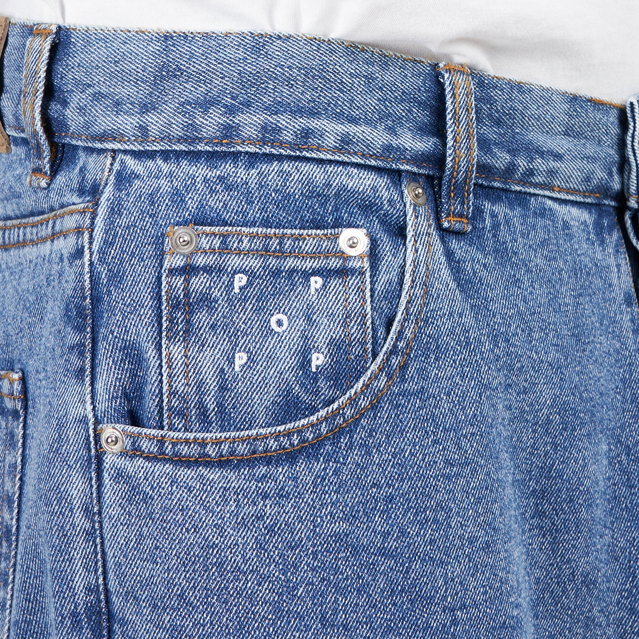 Pop Trading Company DRS Denim Stonewashed (Blau) - Allike Store