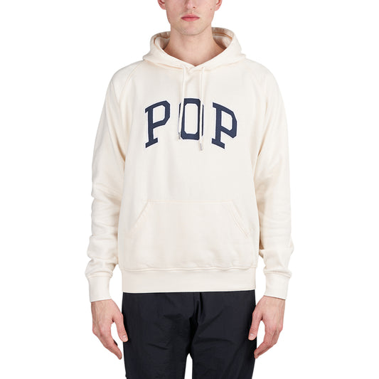 Pop Trading Company Arch Hooded Sweat (Beige)  - Allike Store