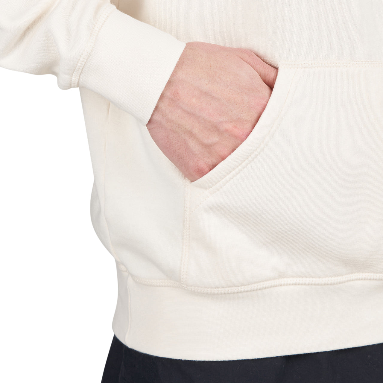Pop Trading Company Arch Hooded Sweat (Beige)  - Allike Store