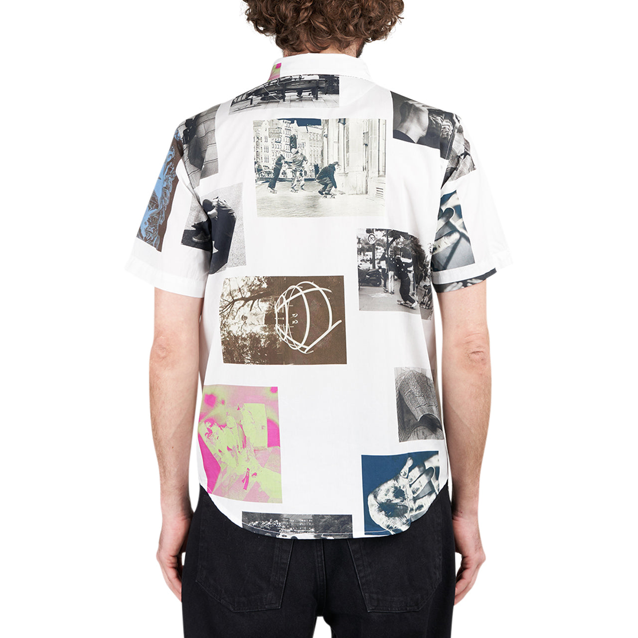 Pop Trading Company Hugo Snelooper Shirt (Weiß / Multi) - Allike Store