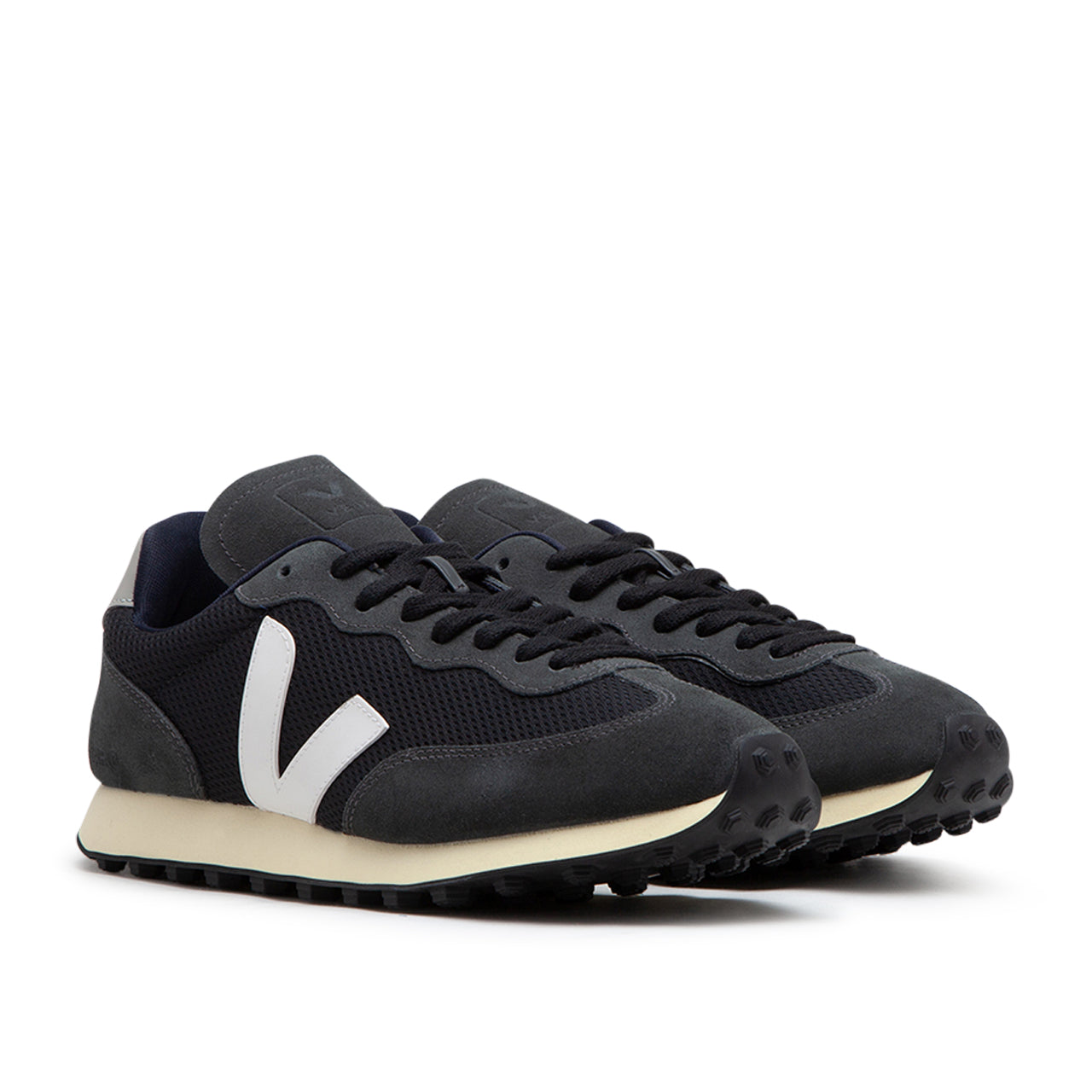 Veja Rio Branco Alveomesh (Schwarz / Grau) - Allike Store