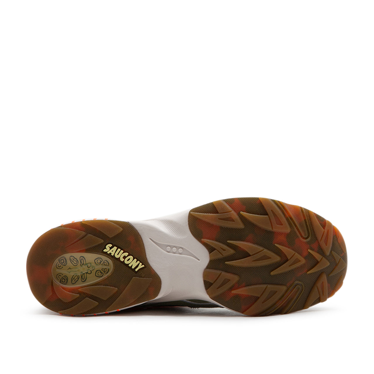 Saucony x Maybe Tomorrow 3D Grid Hurricane "Tortoise" (Grün) - Allike Store