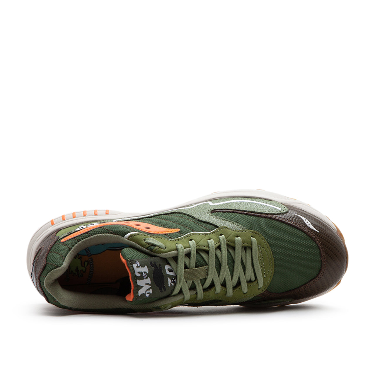 Saucony x Maybe Tomorrow 3D Grid Hurricane "Tortoise" (Grün) - Allike Store