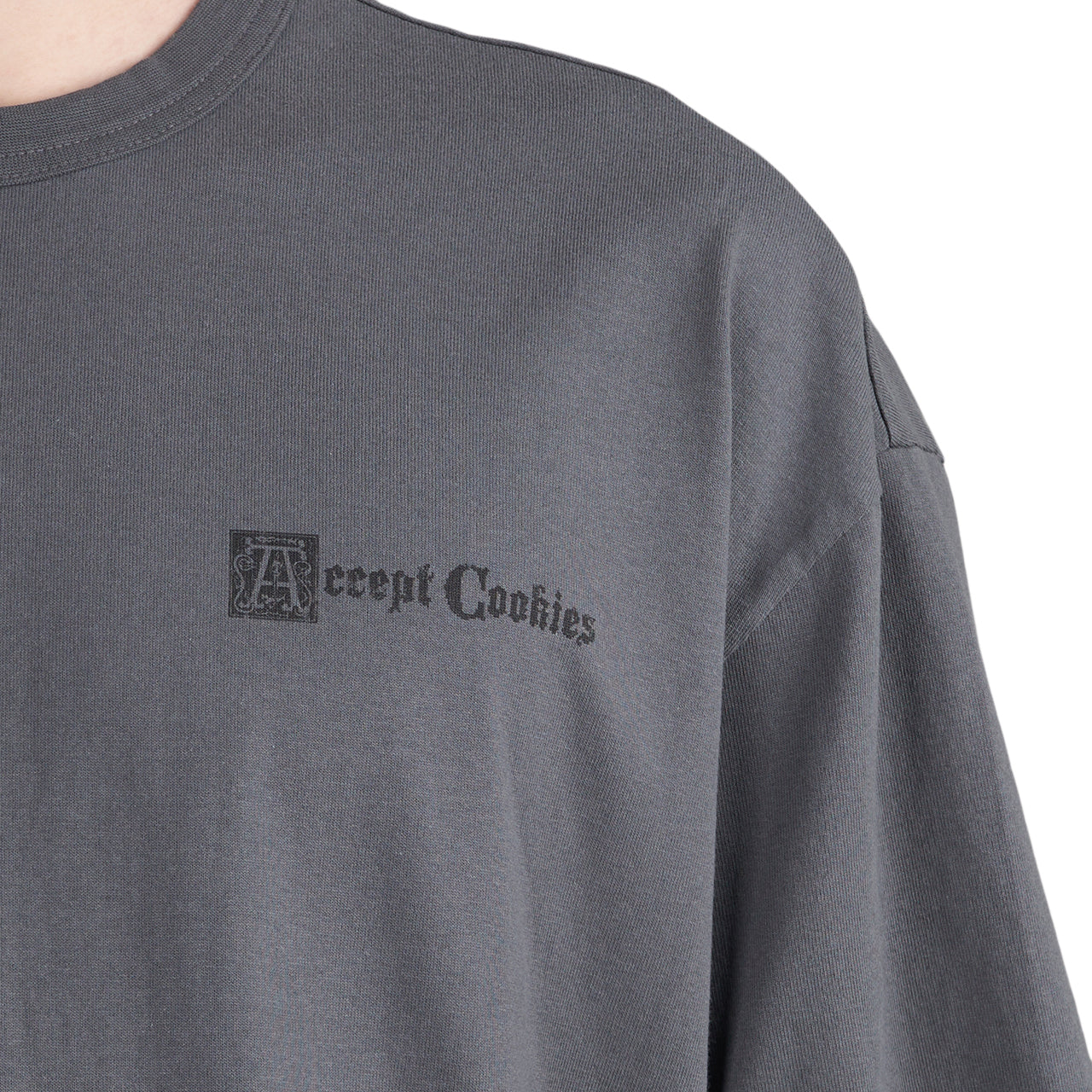 032c Cookies Oversized T-Shirt (Grau) - Allike Store