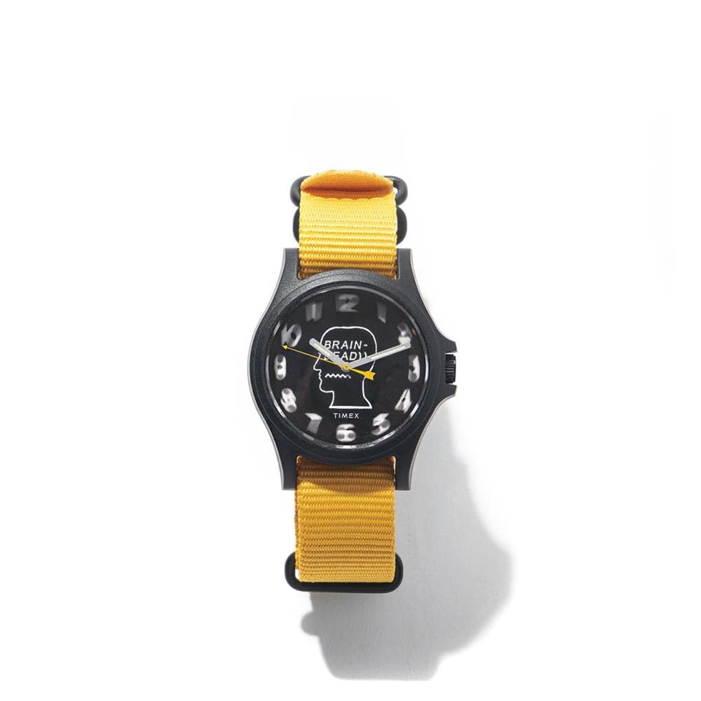 Brain Dead x Timex Watch (Schwarz / Gelb / Olive) - Allike Store