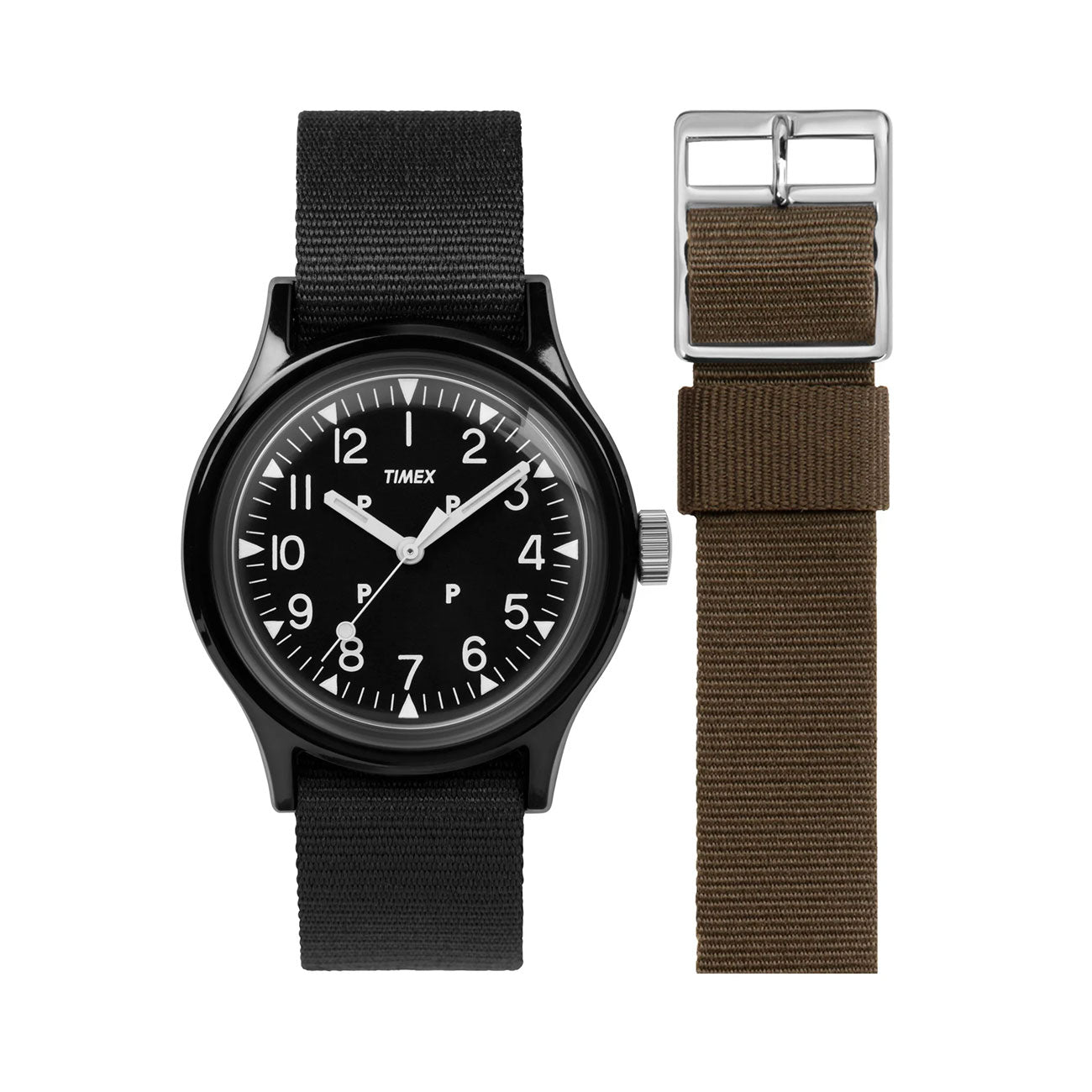 Timex Camper x Pop Trading Company MK1 26mm Watch (Schwarz) - Allike Store