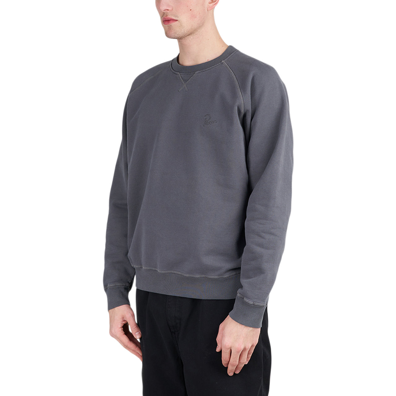 by Parra Logo Crew Neck Sweatshirt (Grau) - Allike Store