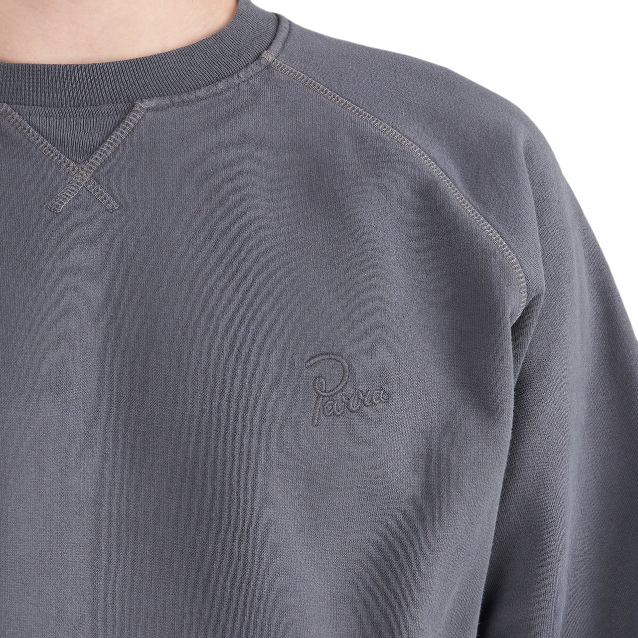 by Parra Logo Crew Neck Sweatshirt (Grau) - Allike Store