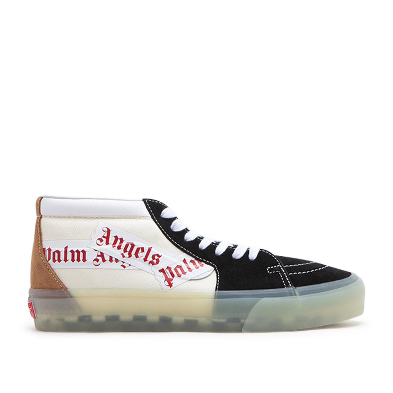 Vans Vault x Palm Angels Sk8-Mid VLT LX (Beige / Schwarz) - Allike Store