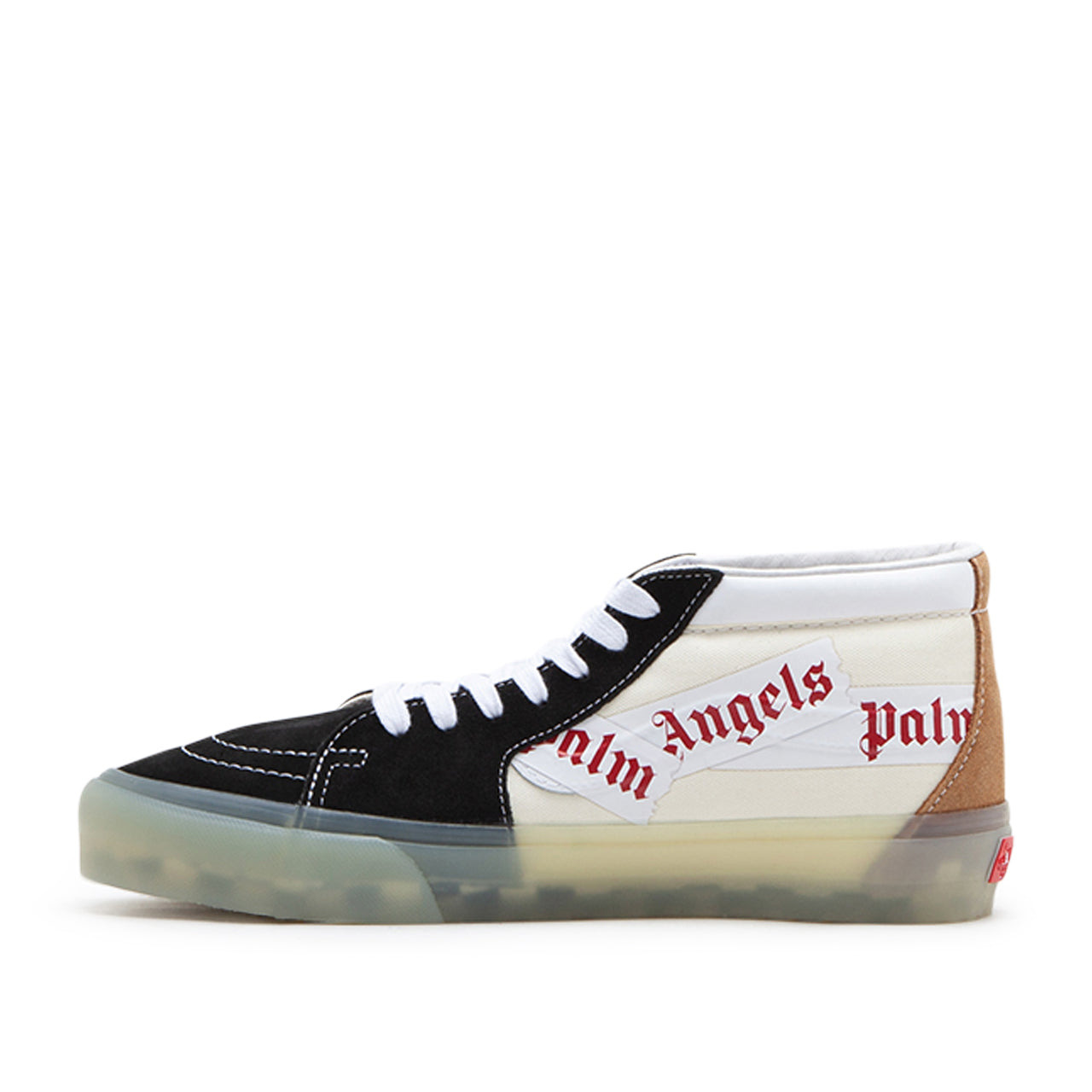 Vans Vault x Palm Angels Sk8-Mid VLT LX (Beige / Schwarz) - Allike Store