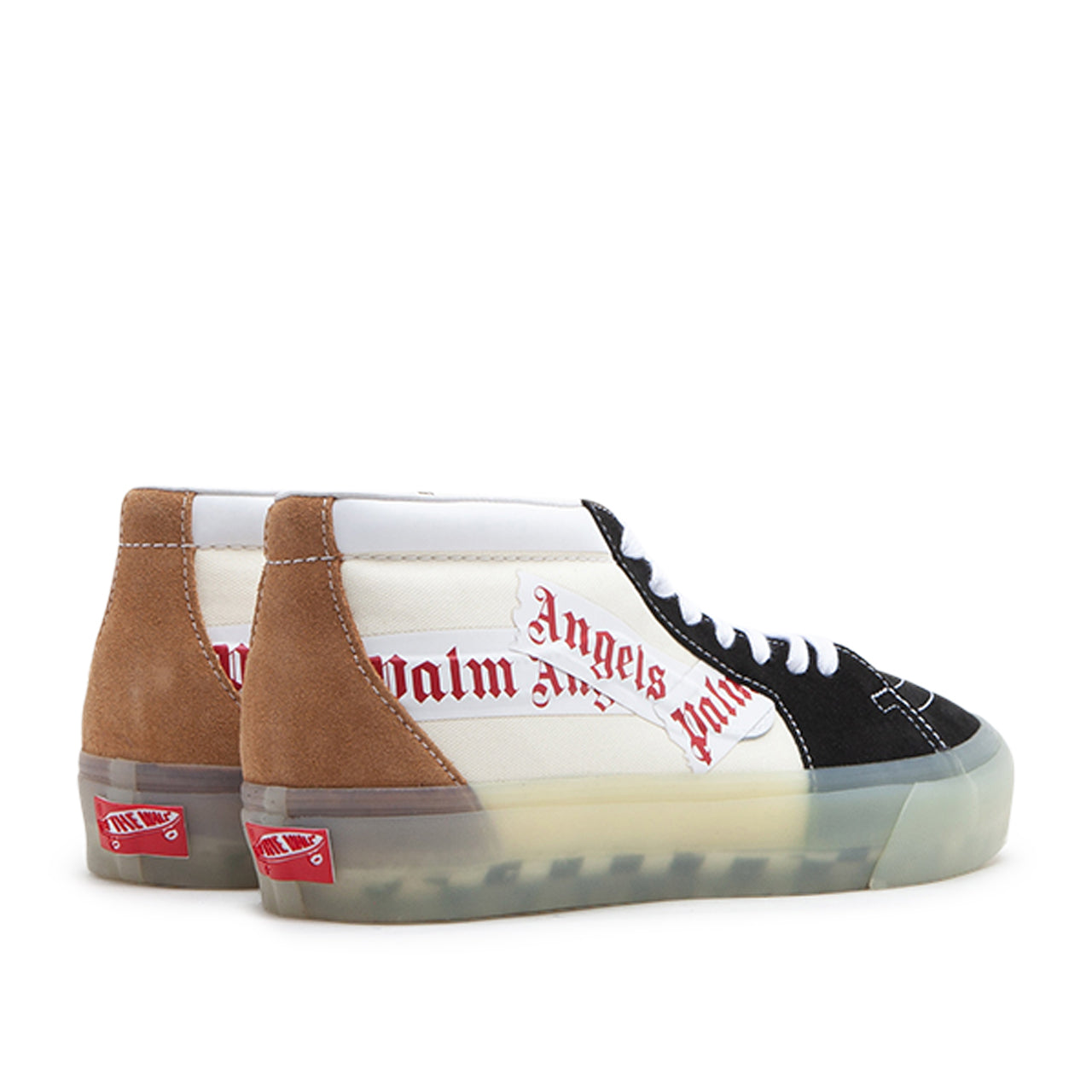 Vans Vault x Palm Angels Sk8-Mid VLT LX (Beige / Schwarz) - Allike Store
