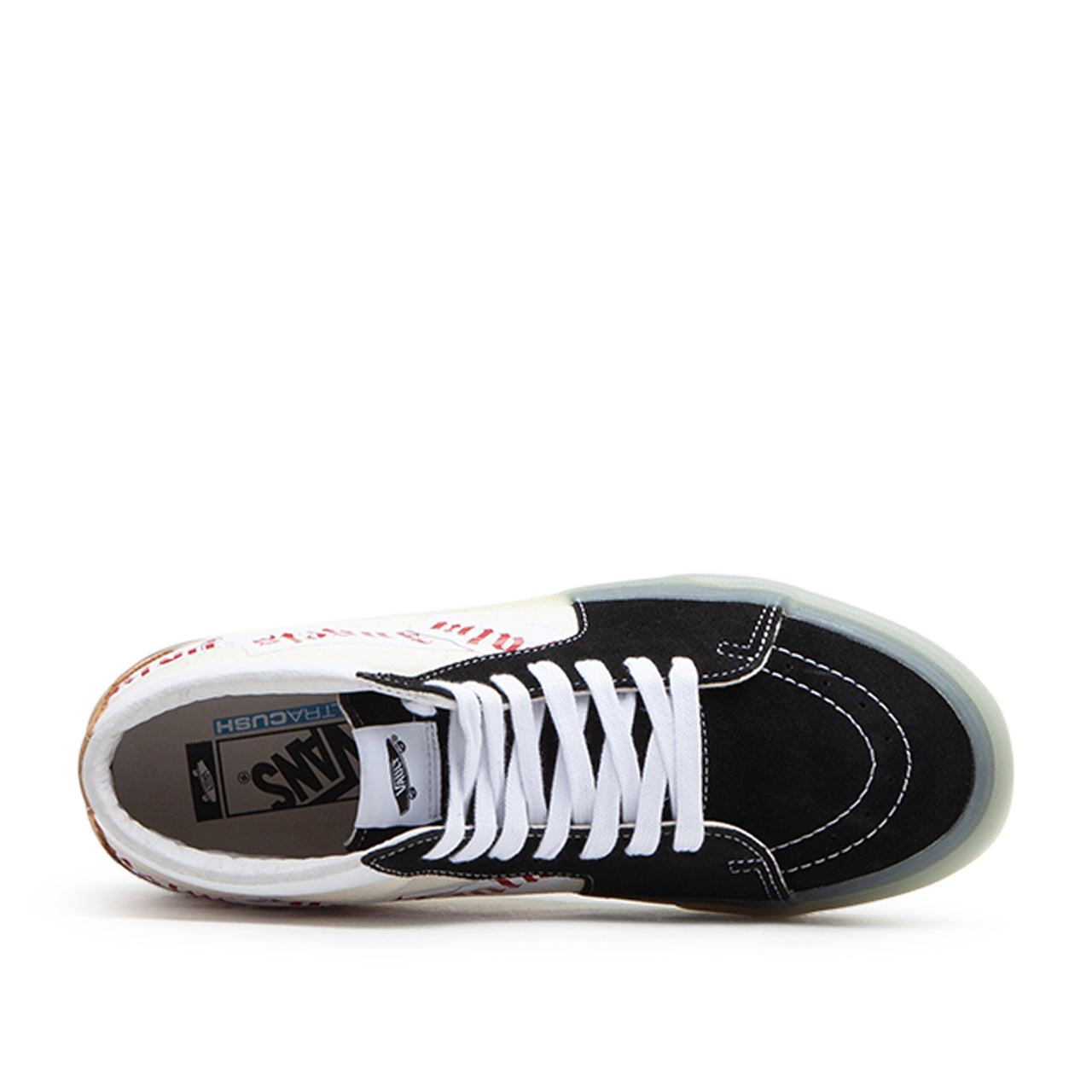 Vans Vault x Palm Angels Sk8-Mid VLT LX (Beige / Schwarz) - Allike Store