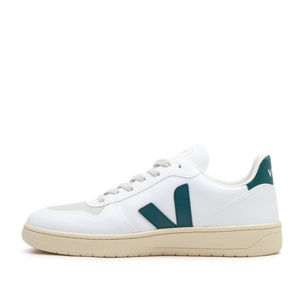 Veja V-10 CWL (Weiß / Grün) - Allike Store