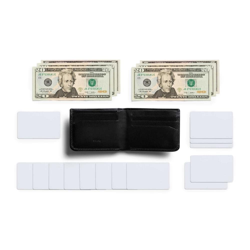 Bellroy Hide and Seek Wallet LO-RFID (Schwarz) - Allike Store
