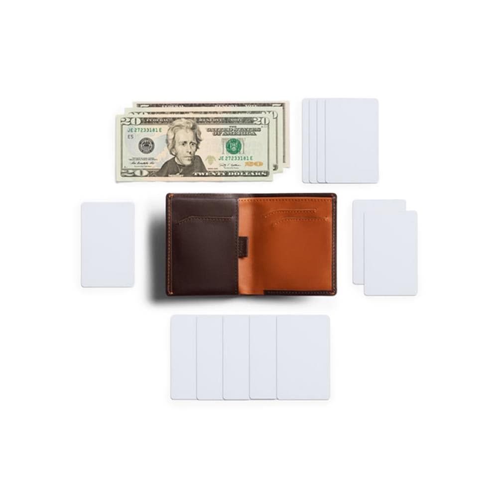 Bellroy Note Sleeve RFID (Dunkelbraun) - Allike Store