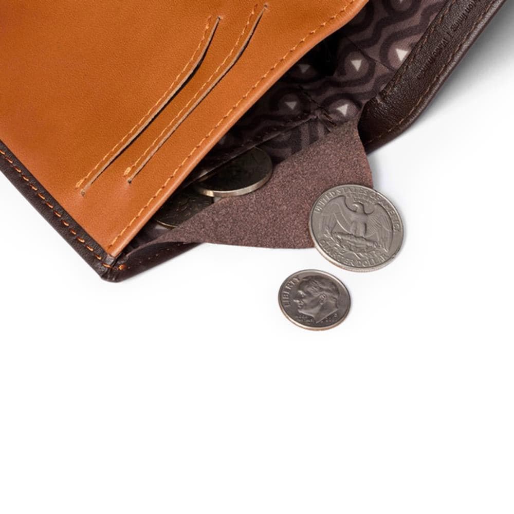 Bellroy Note Sleeve RFID (Dunkelbraun) - Allike Store