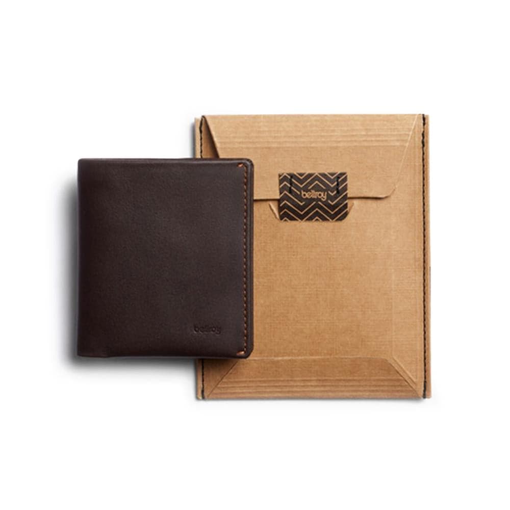 Bellroy Note Sleeve RFID (Dunkelbraun)  - Allike Store