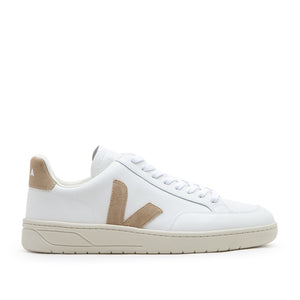 Veja V-12 Leather (Weiß / Braun) - Allike Store