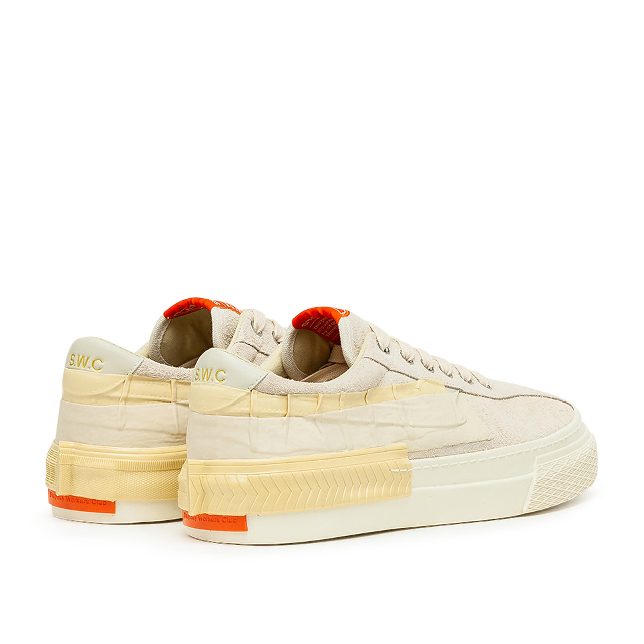 Stepney Workers Club x Studio Hagel Dellow EXP 1 Low (Cream) - Allike Store
