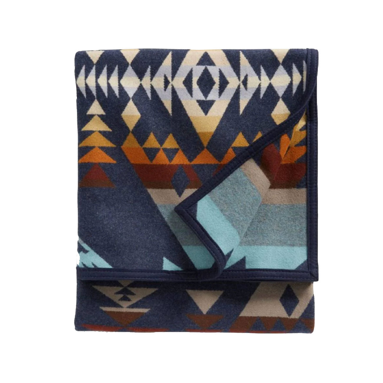 Pendleton Blanket Robe Diamond Peak (Navy / Multi) - Allike Store