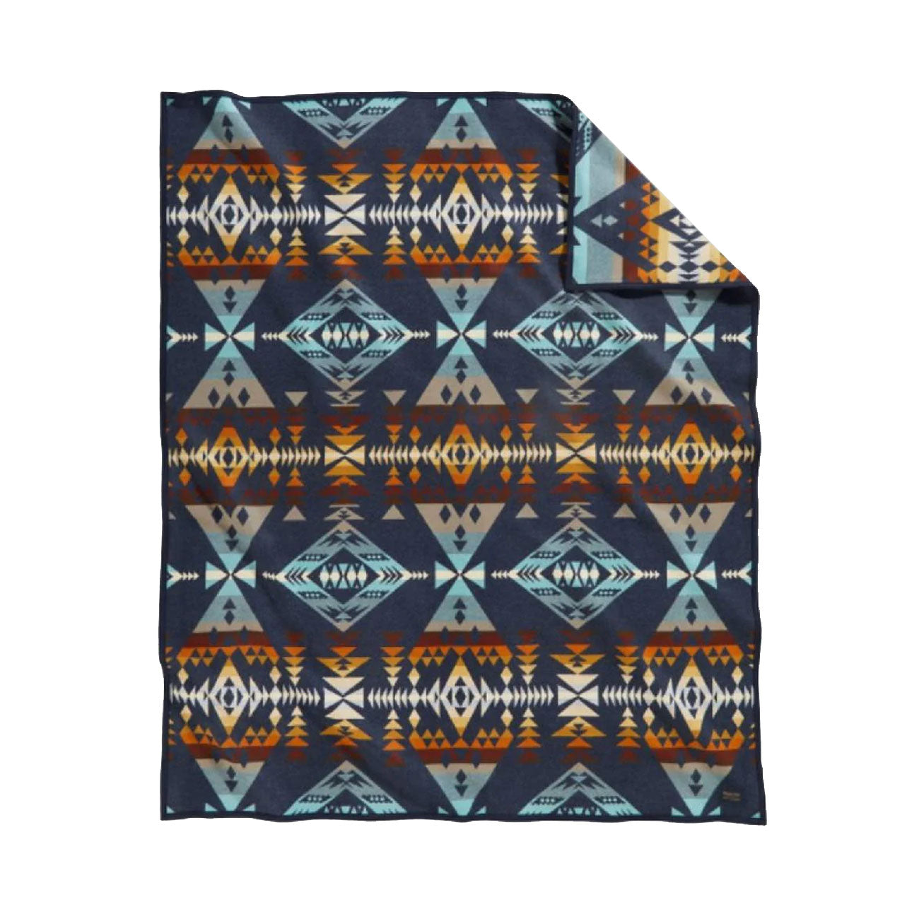 Pendleton Blanket Robe Diamond Peak (Navy / Multi) - Allike Store