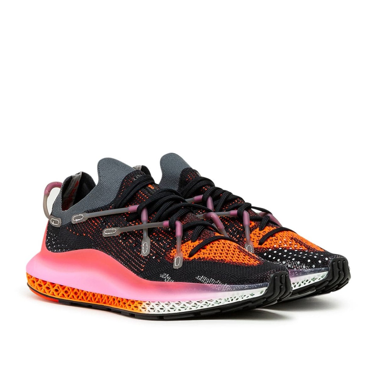 adidas 4D Fusio (Schwarz / Pink / Rot) - Allike Store