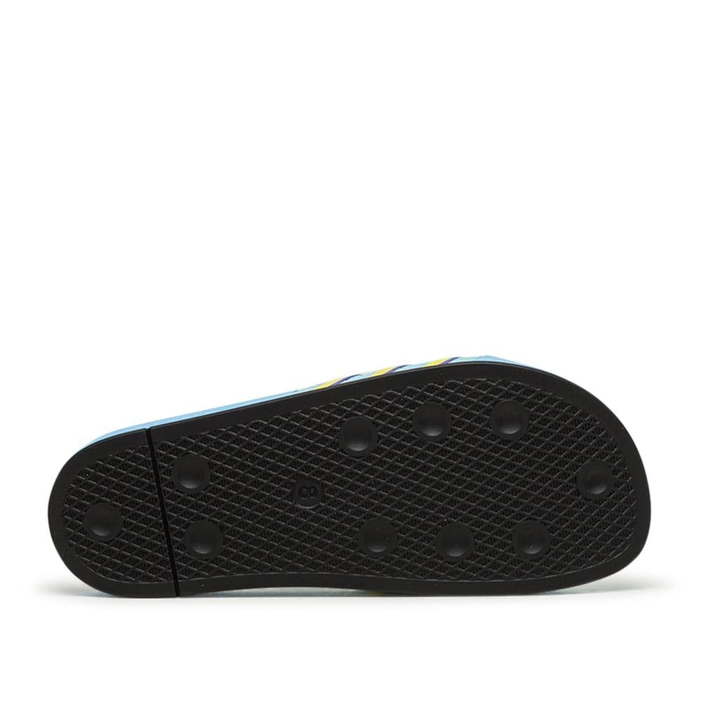 adidas Adilette Premium 'Aqua' (Blau / Gelb) - Allike Store
