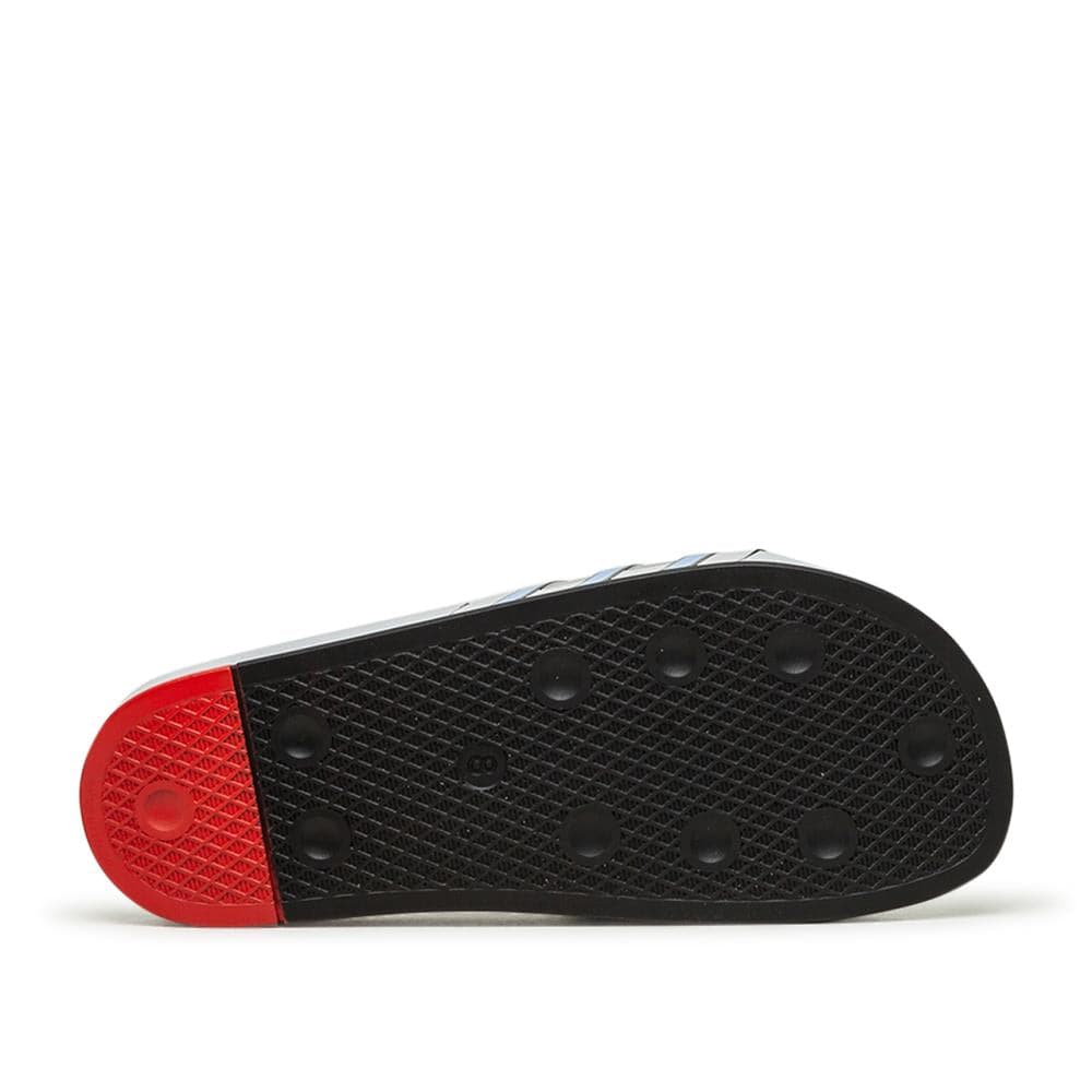 adidas Adilette Premium 'Micropacer' (Grau / Blau) - Allike Store