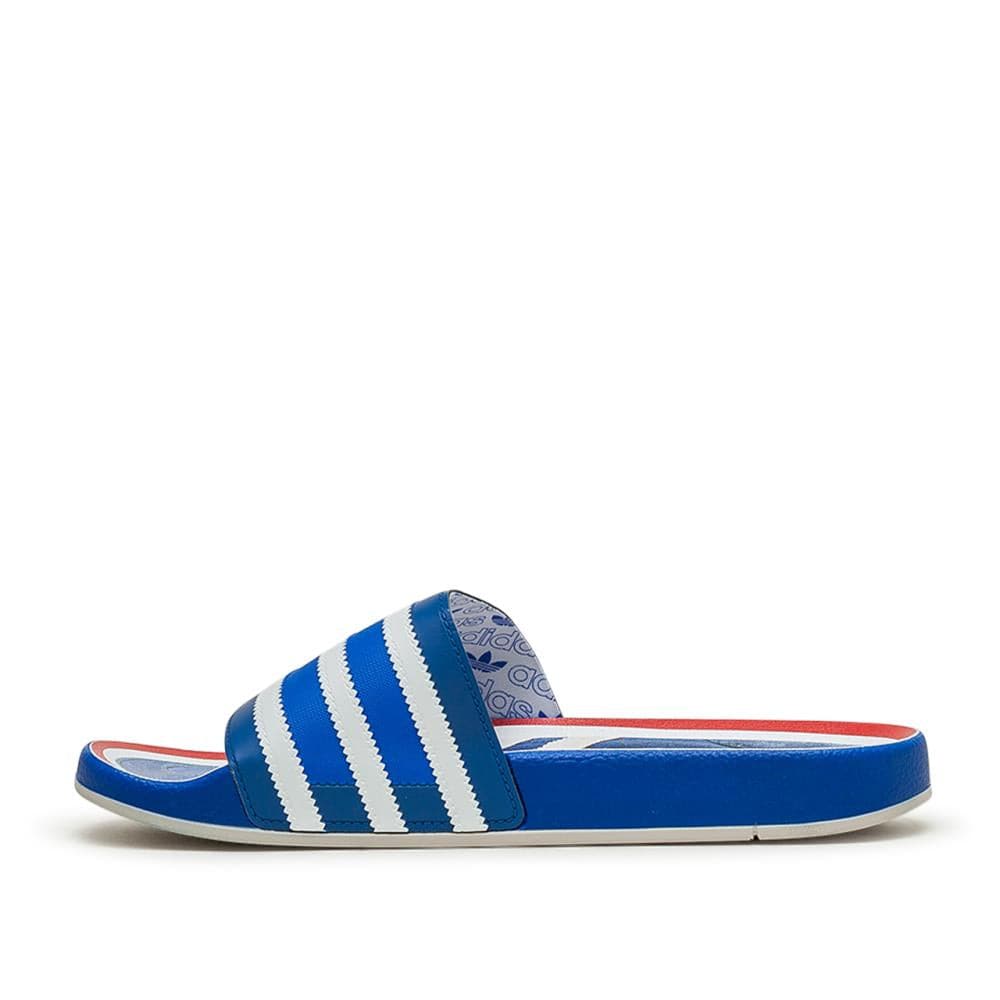 adidas Adilette Premium 'SL 72' (Blau / Weiß) - Allike Store
