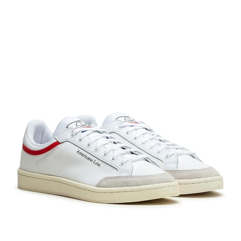 adidas Americana Low (Weiß / Rot) - Allike Store