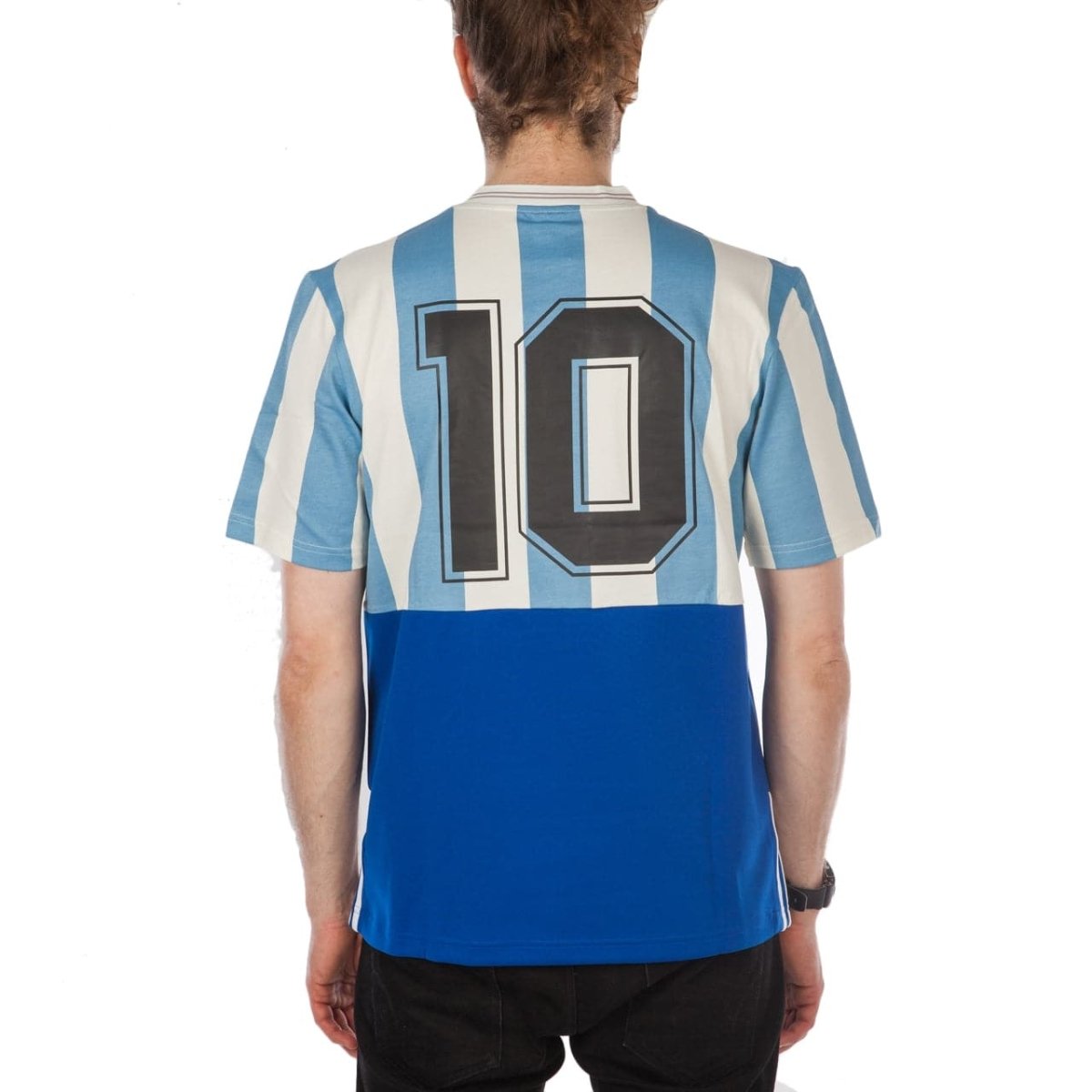 adidas Argentina MashUp T-Shirt (Hellblau / Weiß) - Allike Store
