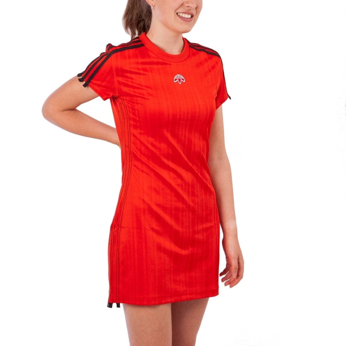 adidas by Alexander Wang AW Dress W (Rot / Schwarz) - Allike Store
