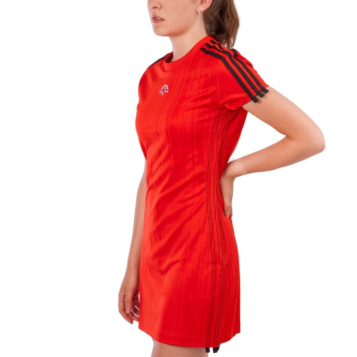 adidas by Alexander Wang AW Dress W (Rot / Schwarz) - Allike Store