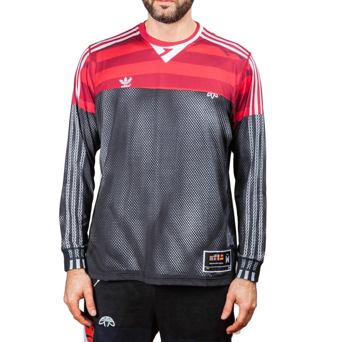 adidas by Alexander Wang AW Photocopy Longsleeve (Schwarz) - Allike Store