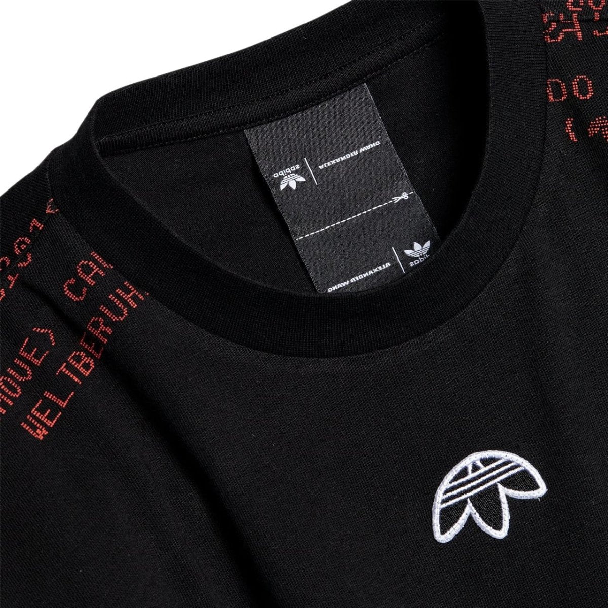 adidas by Alexander Wang AW Tee (Schwarz / Rot)  - Allike Store