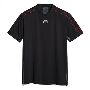 adidas by Alexander Wang AW Tee (Schwarz / Rot)  - Allike Store
