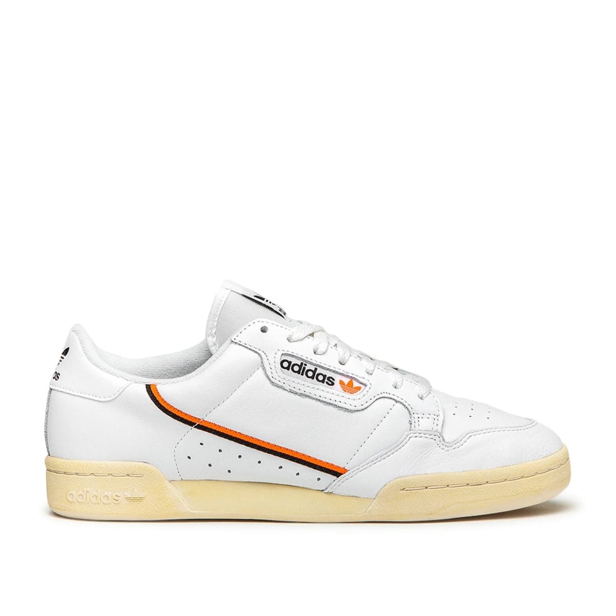 adidas Continental 80 (Weiß / Schwarz / Orange) - Allike Store