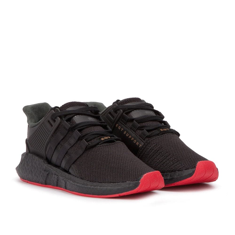 adidas EQT Support 93/17 Boost 'Red Carpet Pack' (Schwarz / Rot) - Allike Store