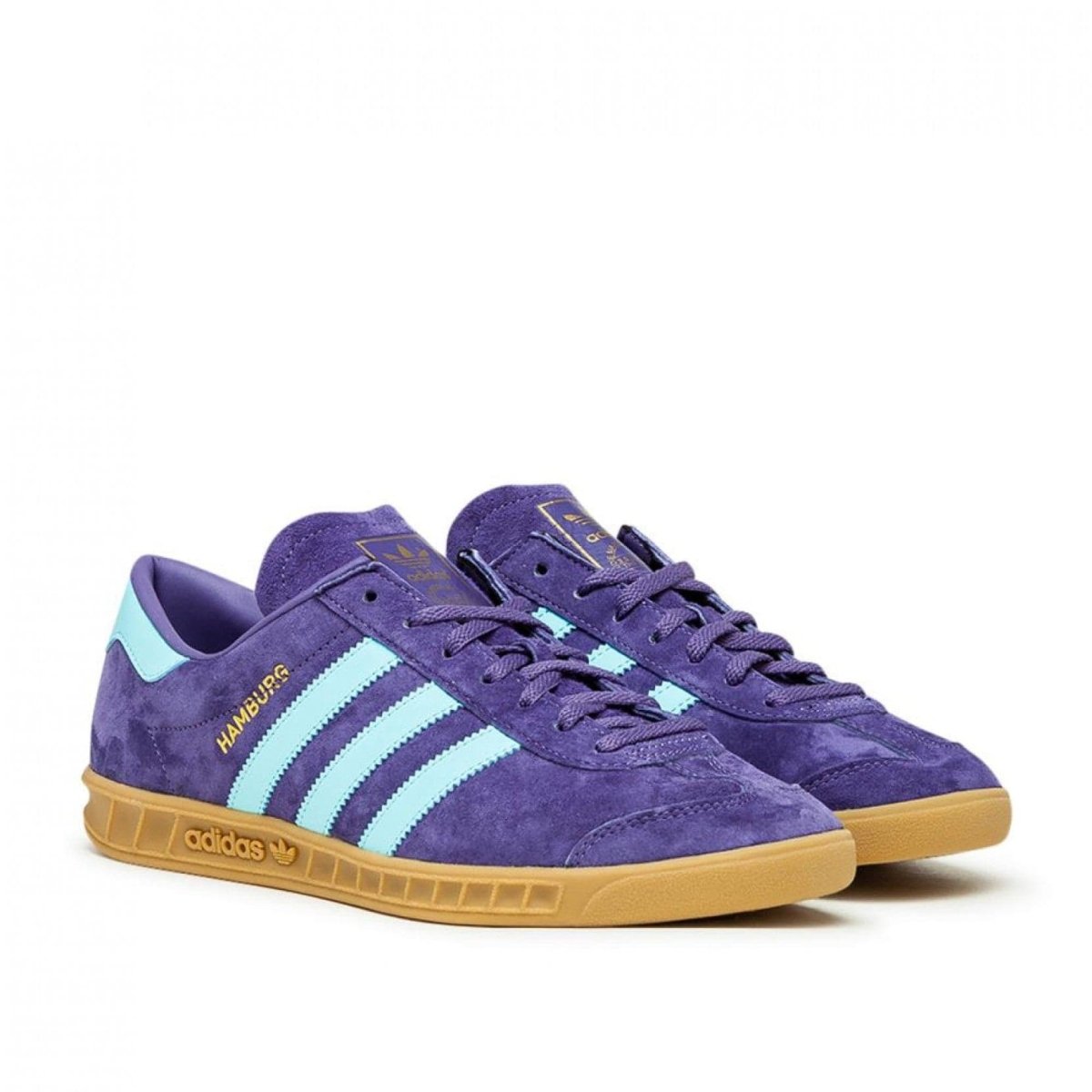 adidas Hamburg (Lila / Türkis / Gum) - Allike Store