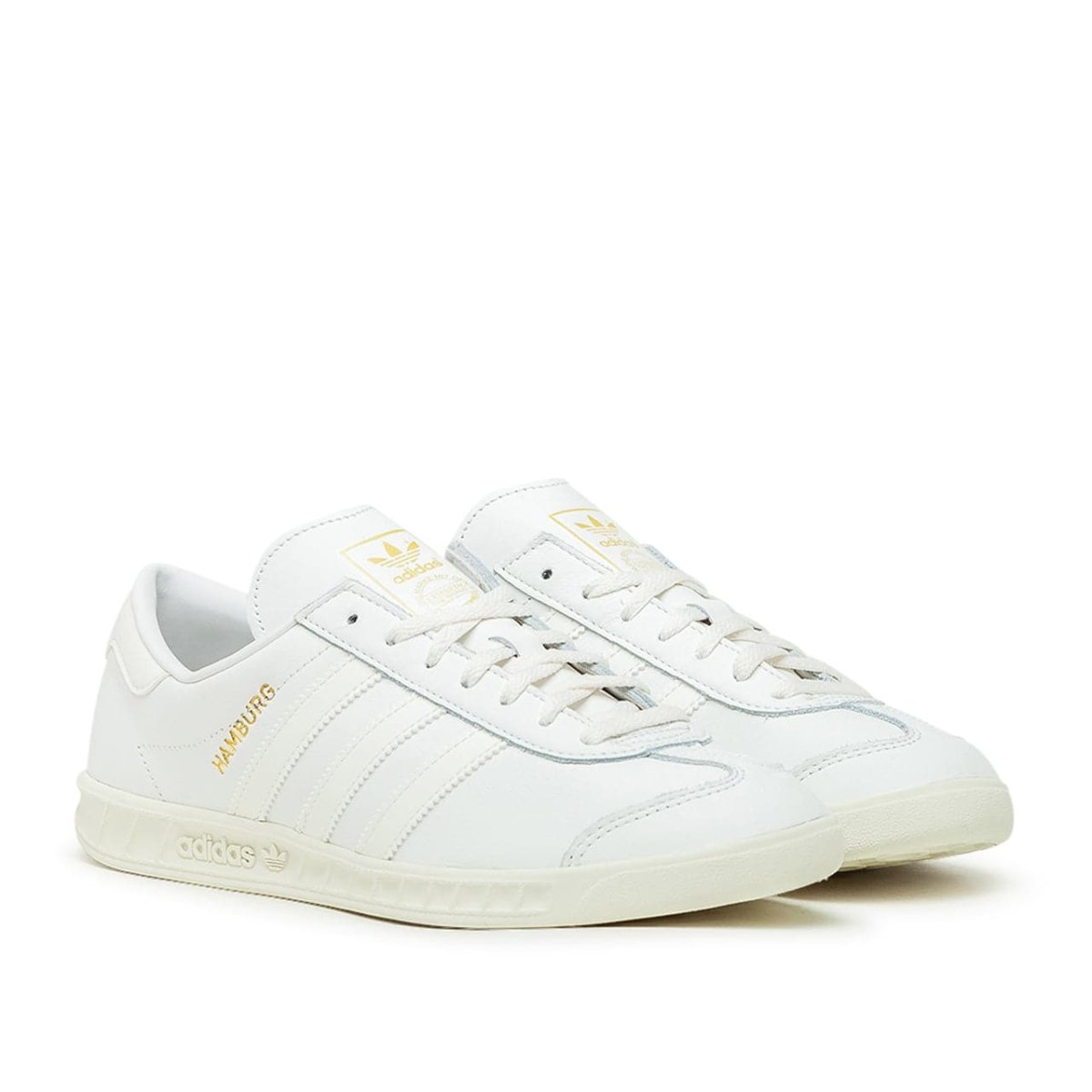 adidas Hamburg (Weiß / Gold) - Allike Store