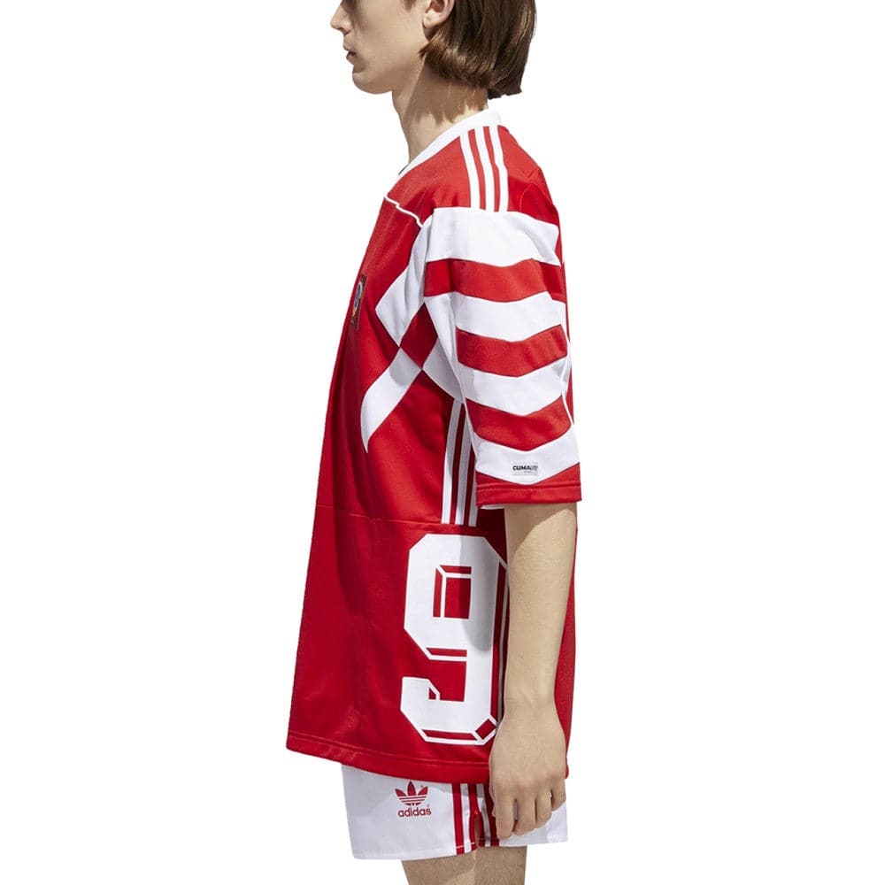 adidas Russia MashUp T-Shirt (Rot / Weiß) - Allike Store