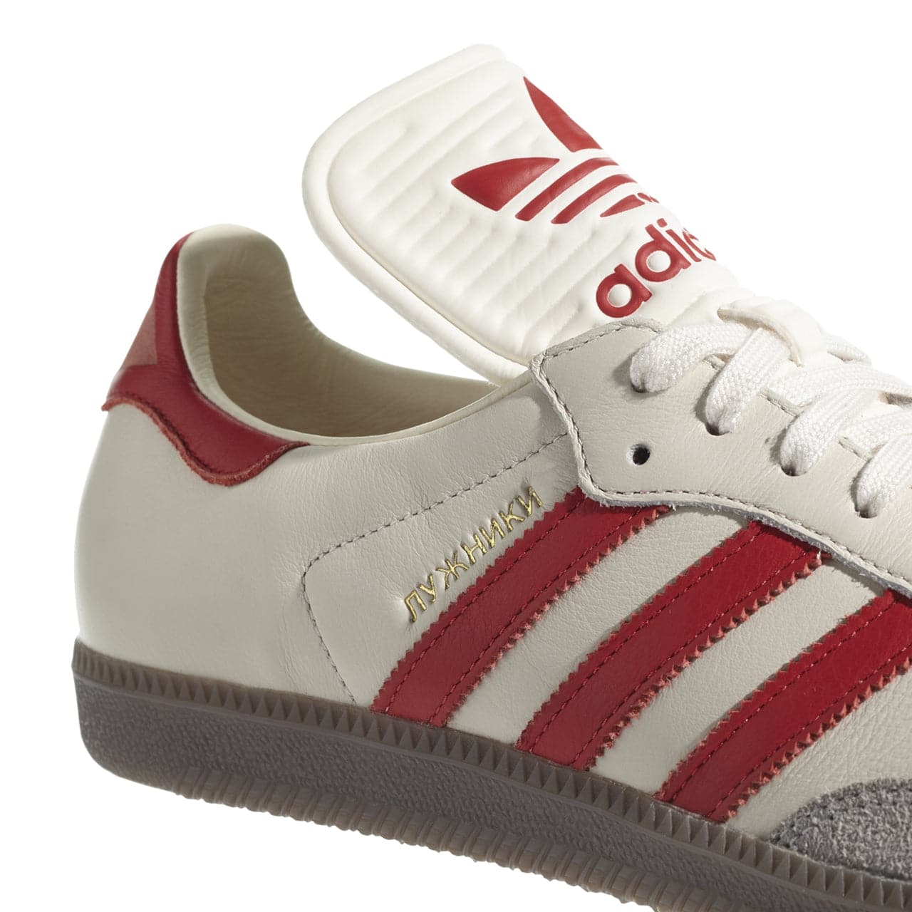 adidas Samba Classic OG (Weiß / Scarlet) - Allike Store