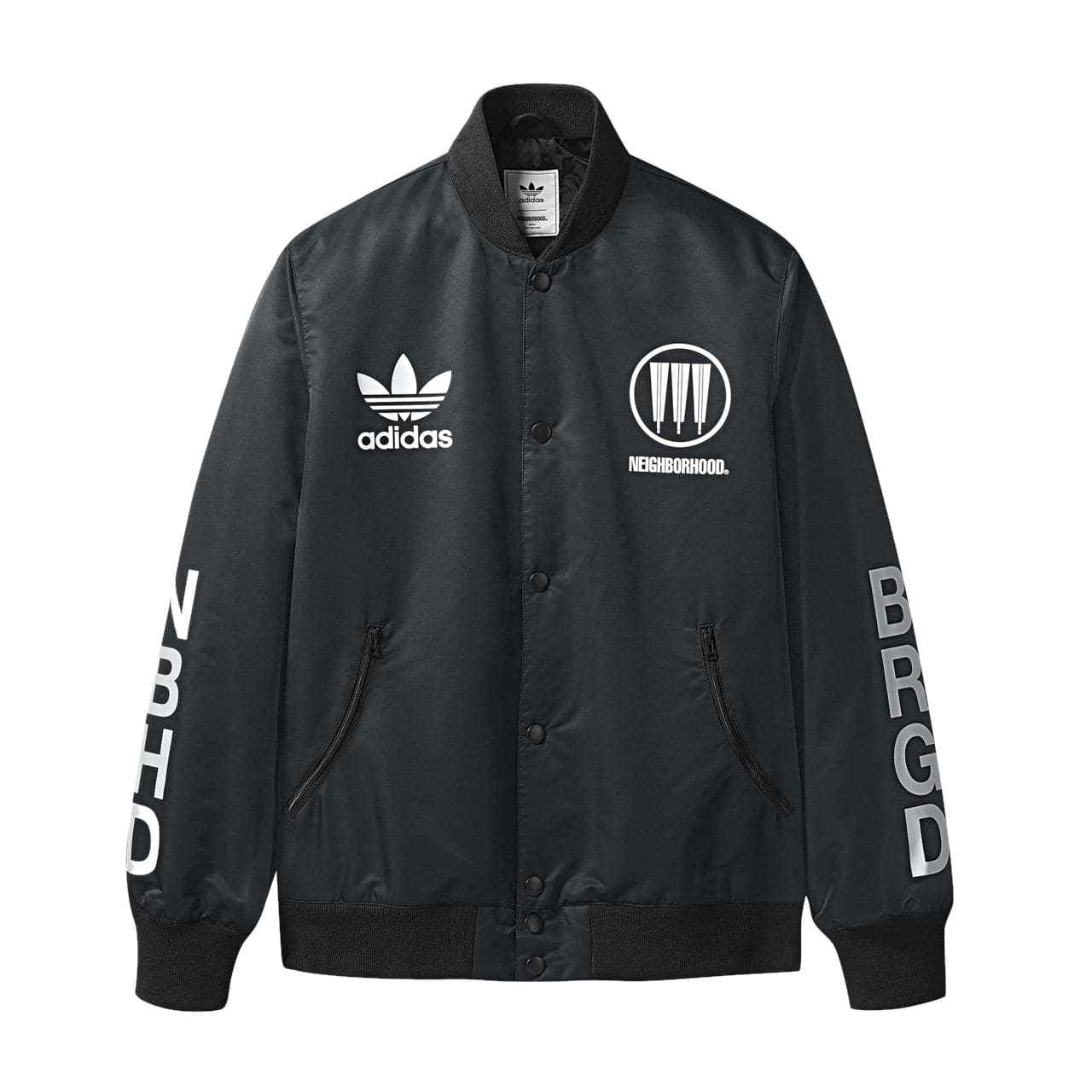 adidas x Neighborhood NBHD Stadium Jacket (Schwarz) - Allike Store