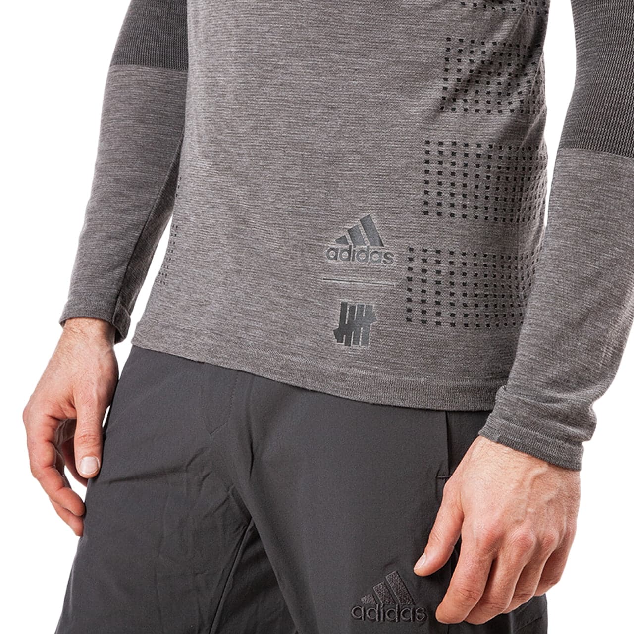 adidas x UNDFTD PK Hooded Longsleeve (Grau) - Allike Store
