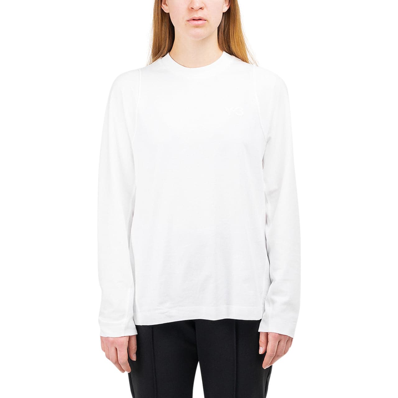 adidas Y-3 W Classic Tailored Longsleeve (Weiß) - Allike Store