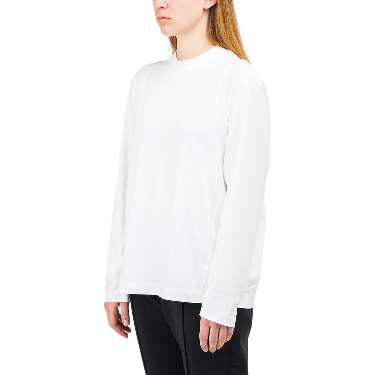 adidas Y-3 W Classic Tailored Longsleeve (Weiß) - Allike Store