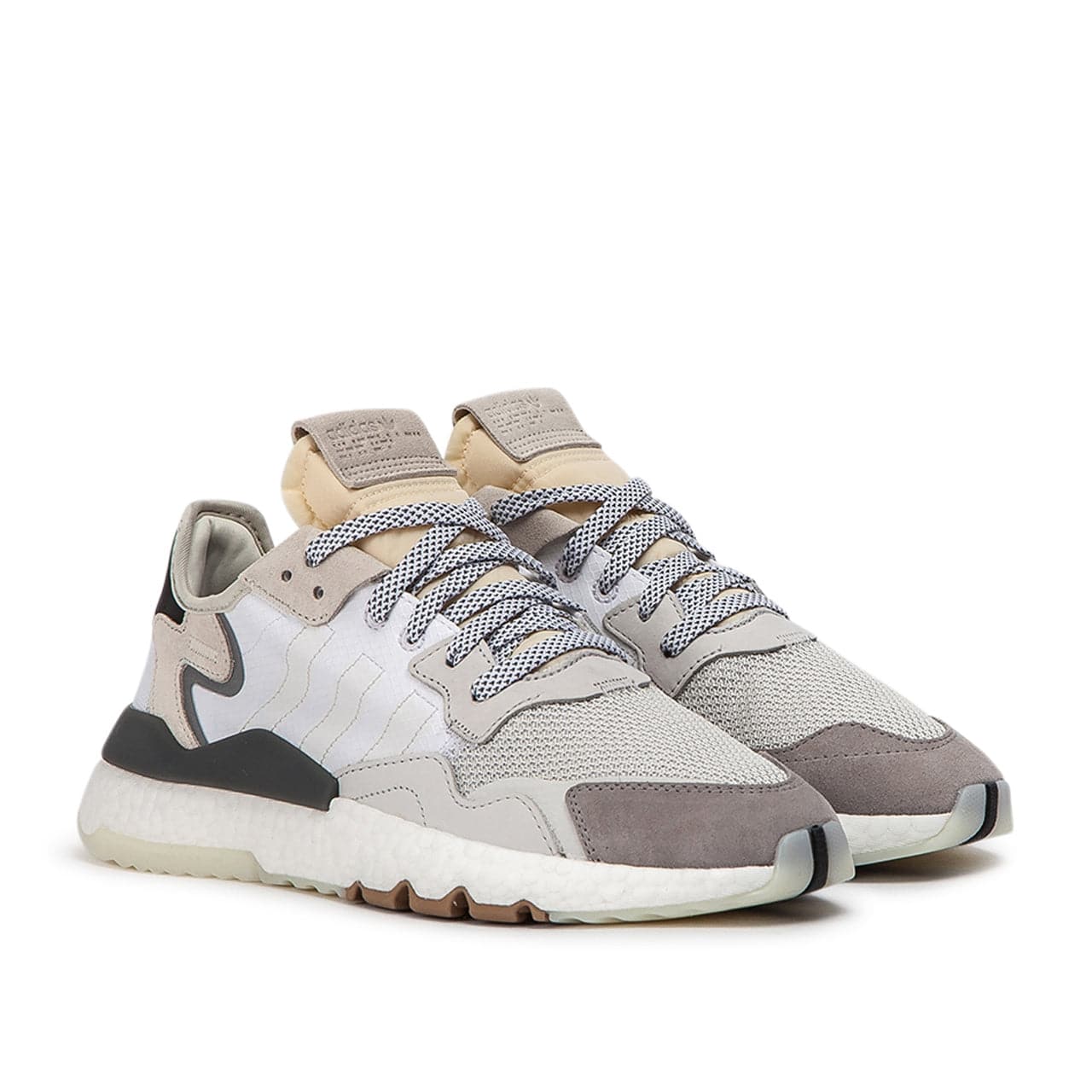 adidas Nite Jogger (Weiß / Grau) - Allike Store