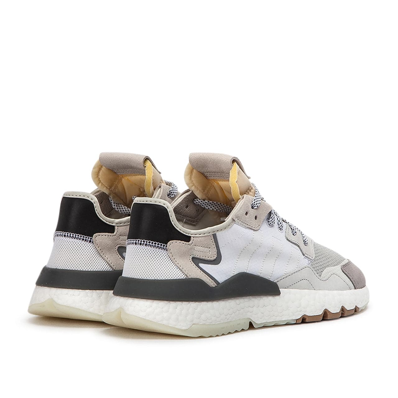 adidas Nite Jogger (Weiß / Grau) - Allike Store