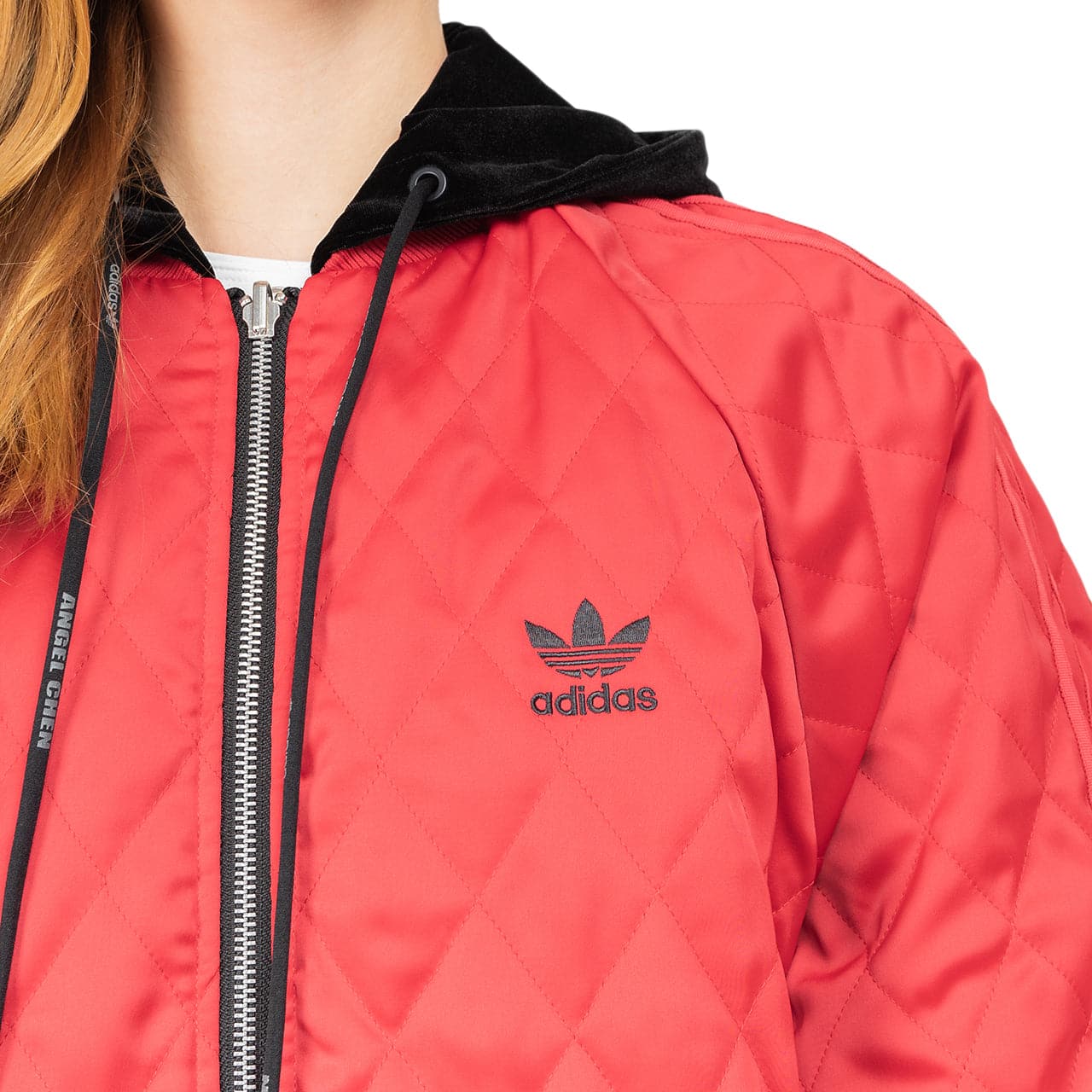 adidas x Angel Chen W Winter Jacket (Schwarz / Rot) - Allike Store