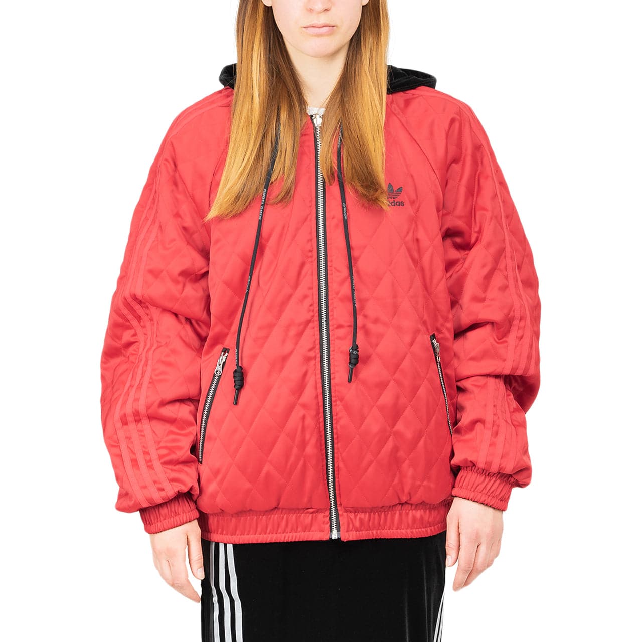adidas x Angel Chen W Winter Jacket (Schwarz / Rot) - Allike Store